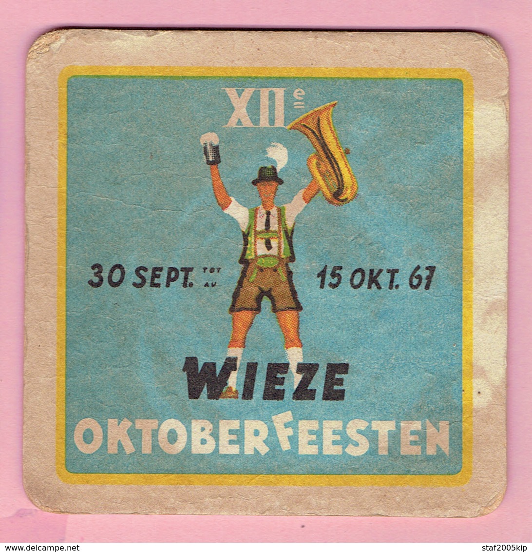 Bierviltje - 12° Wieze Oktober Feesten - 1967 - Bierdeckel