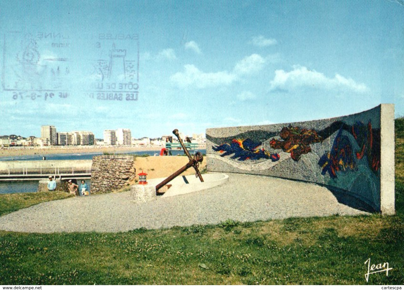 Les Sables D'olonne Memorial Des Marins 1976 CPM Ou CPSM - Sables D'Olonne