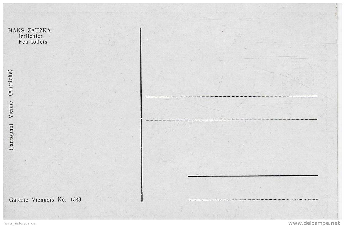 AK 0012  Zatzka , Hans - Irrlichter / Künstlerkarte Ca. Um 1920 - Zatzka