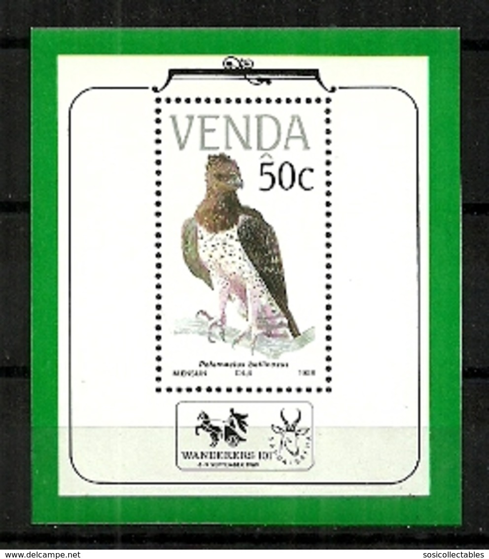 Venda - 1989 Endangered Birds Philatelic Foundation MS MNH - Venda