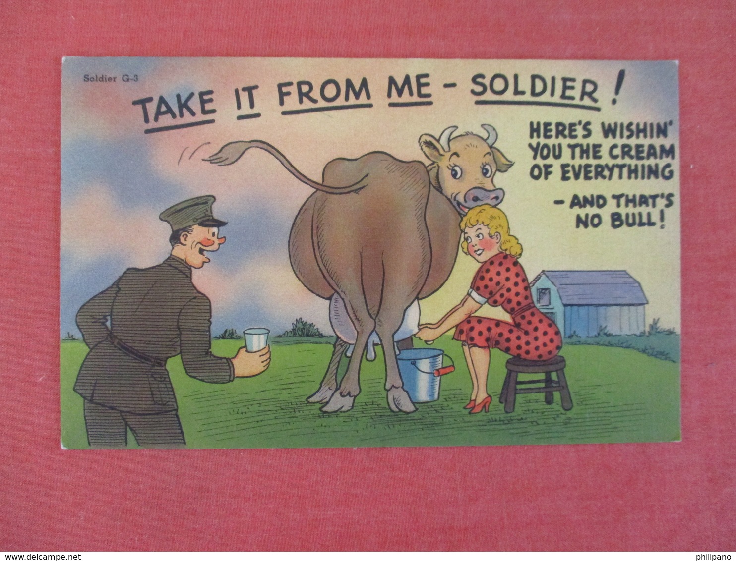 Comic  Military     Ref 3041 - Humour