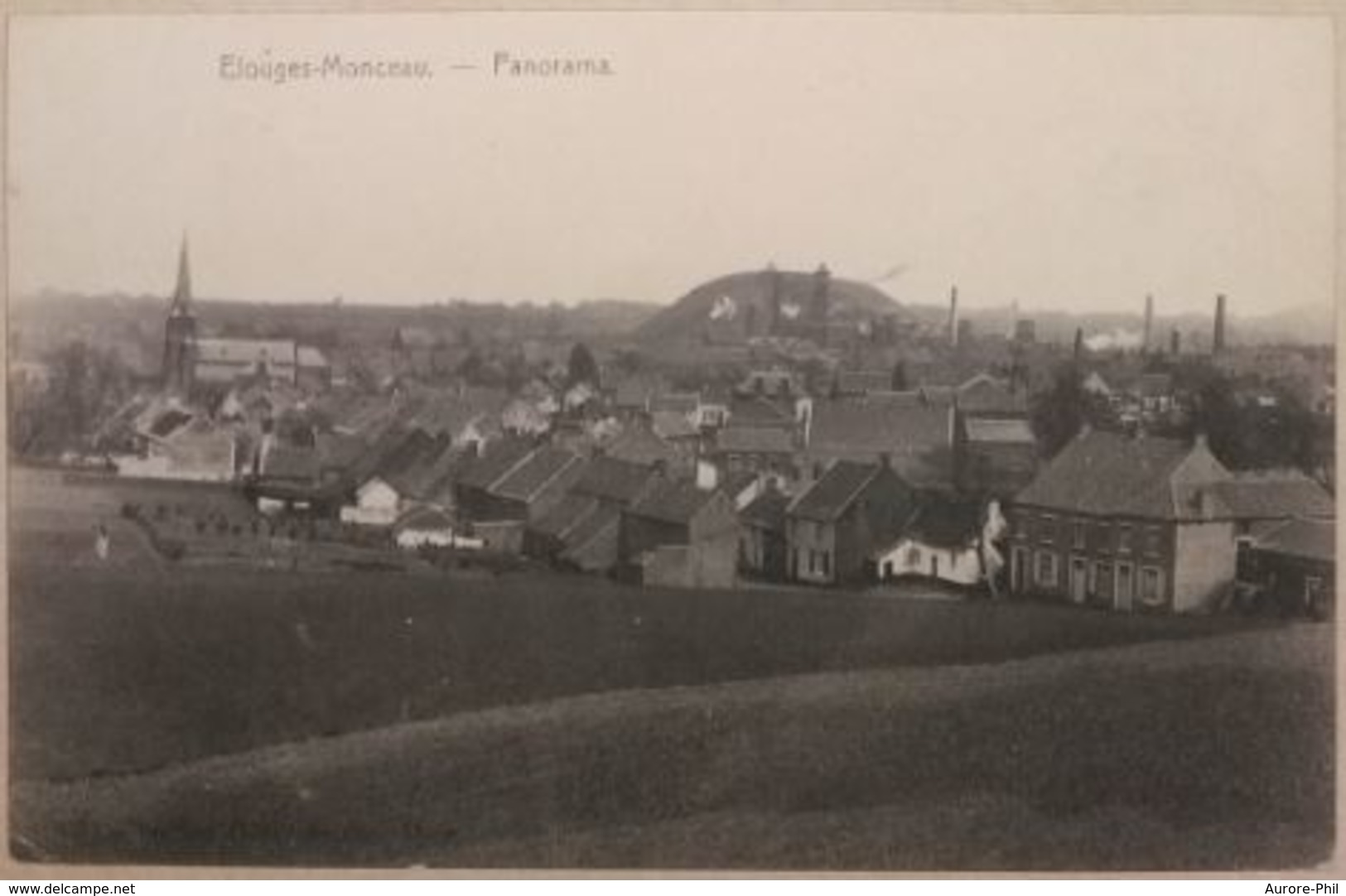 Elouges Monceau Panorama (Vue Sur Charbonnage) - Dour