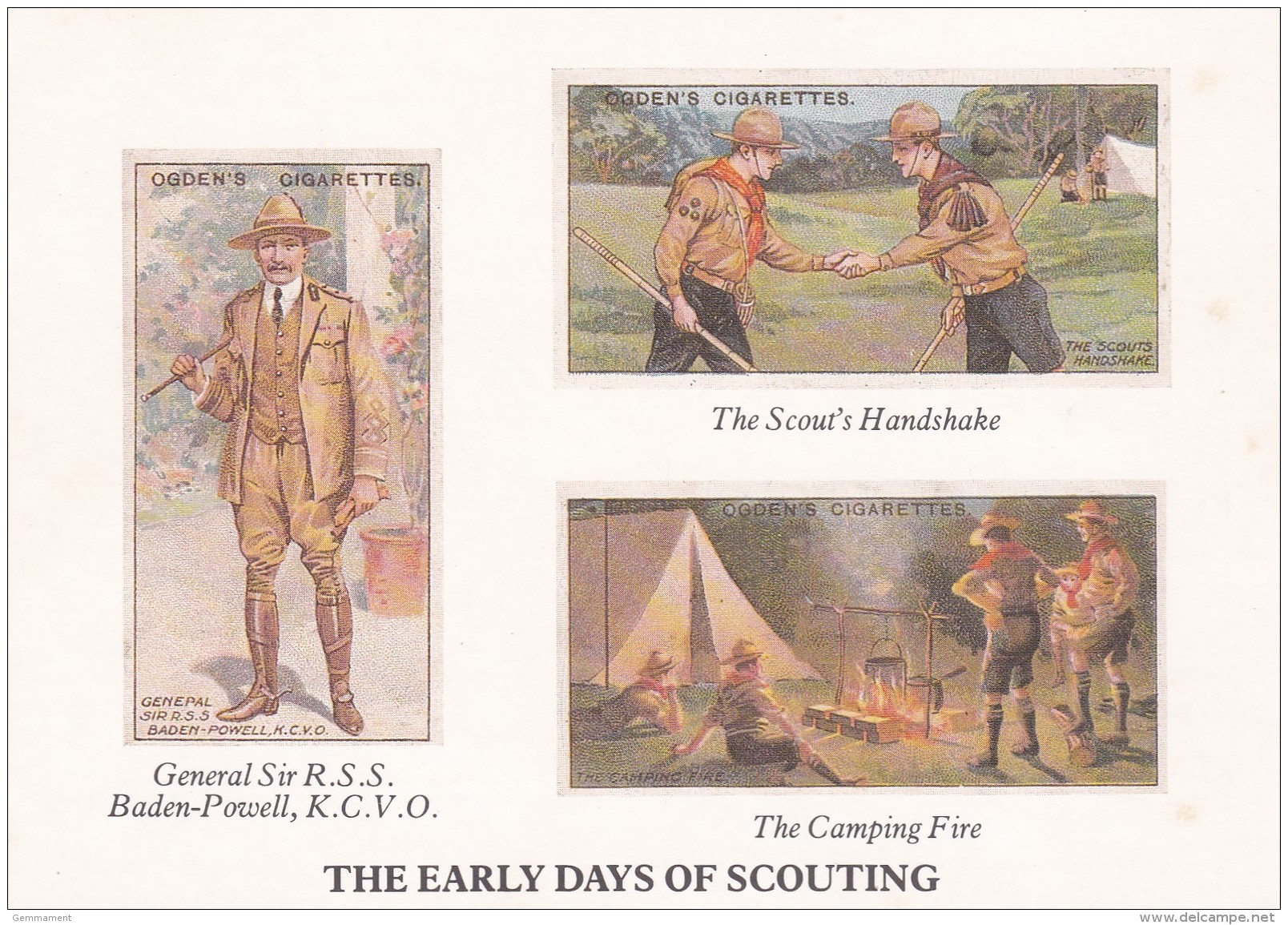 THEE EARLY DAYS OF SCOUTING . MODERN - Other & Unclassified