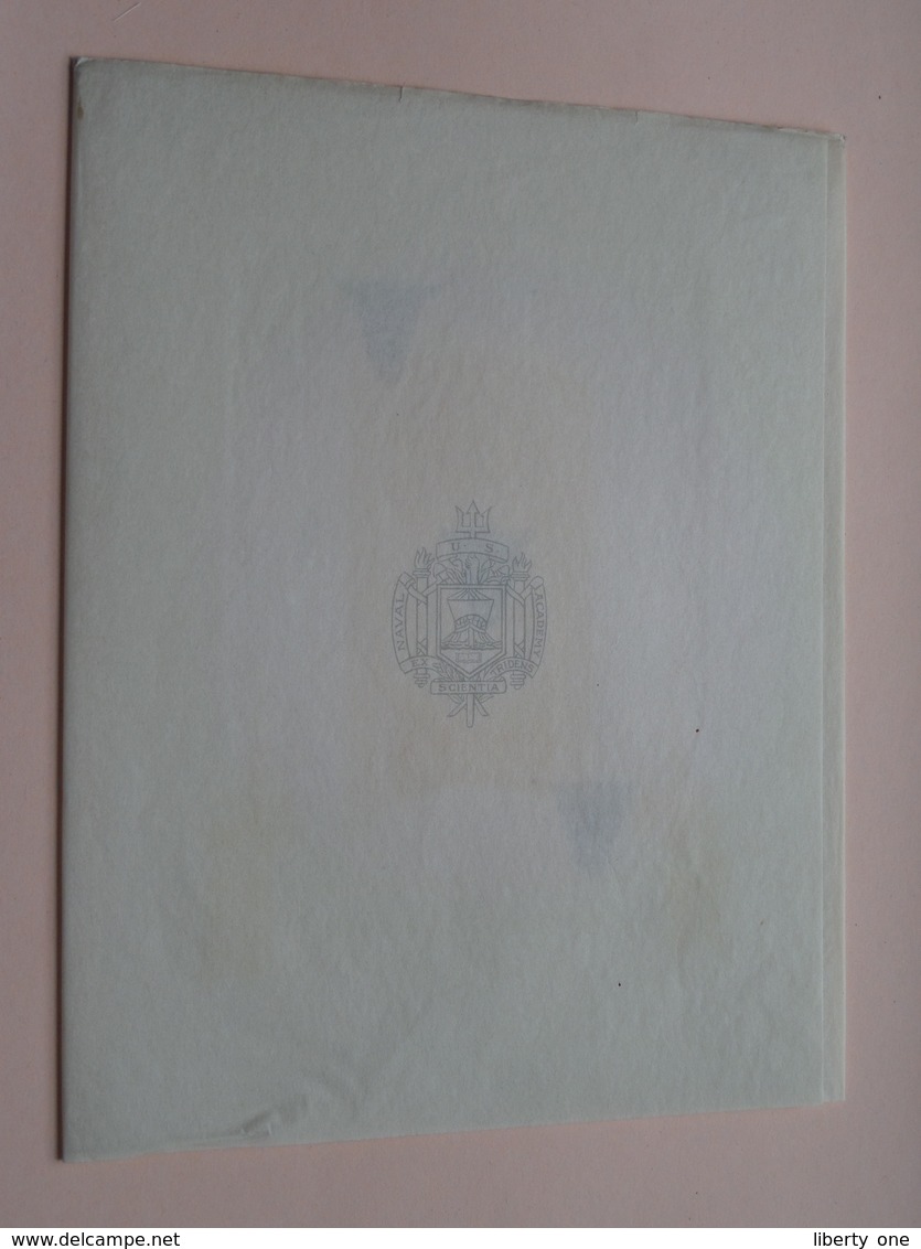 CHRISTMAS And NEW YEAR GREETINGS From THE REGIMENT Of MIDSHIPMEN With Envelop 1929 Stamp ( See Photo ) ! - Barche