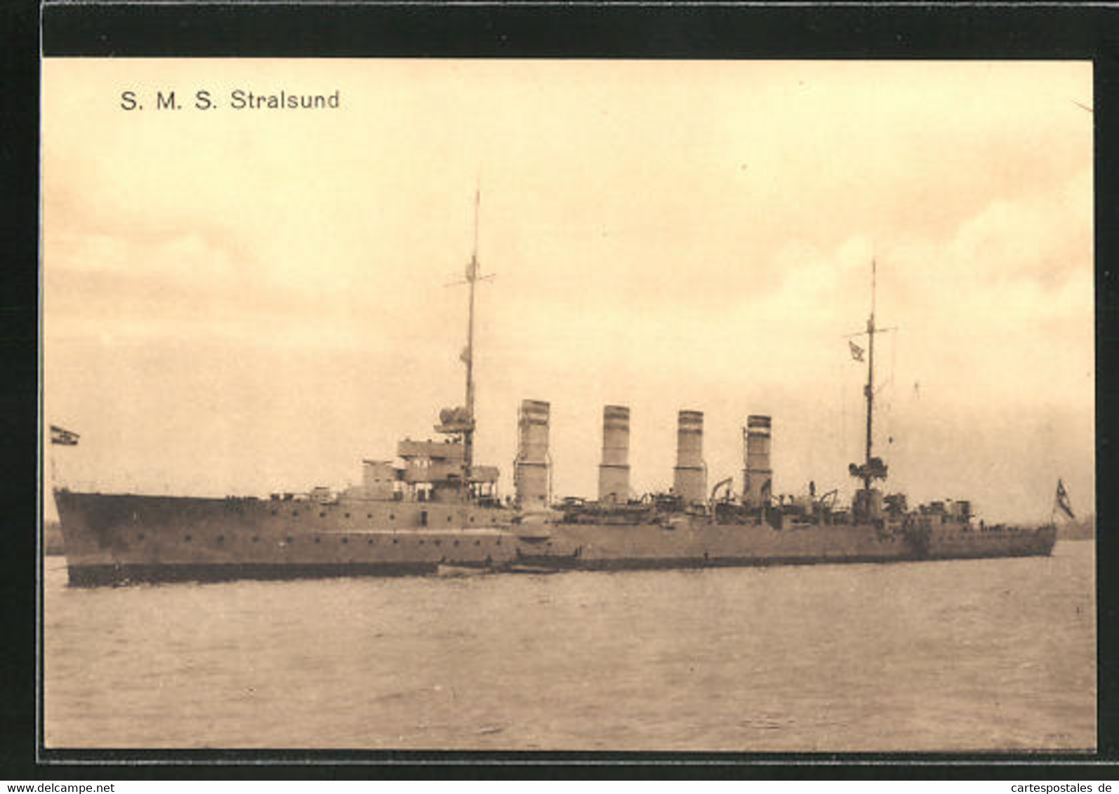 AK S.M.S. Stralsund, Deutsches Kriegsschiff - Warships