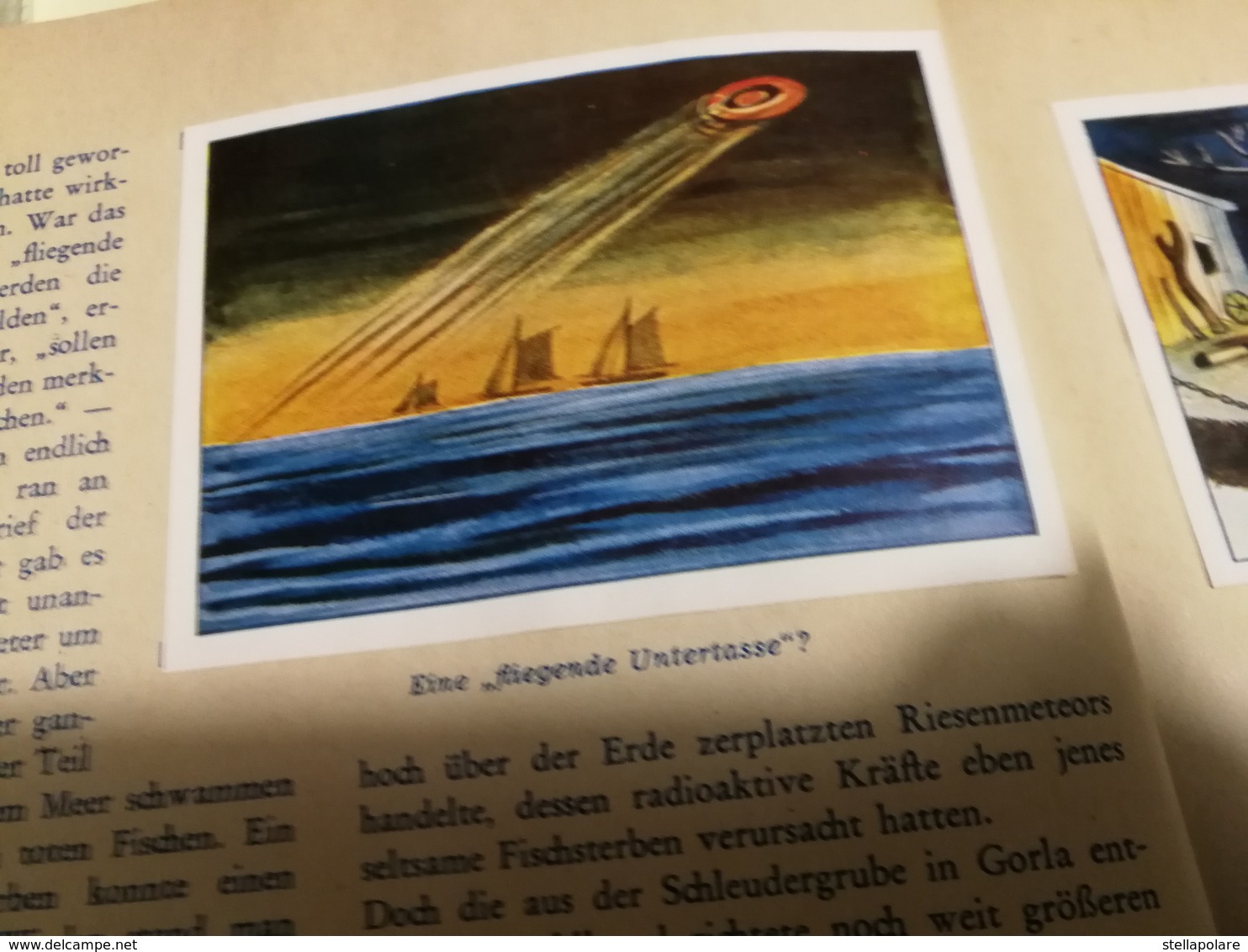 OLD ORIGINAL TRADING CARDS ALBUM VINTAGE SCIENCE FICTION FLUG IN DEN WELTRAUM . HANS DOMENIK - Sammelbilderalben & Katalogue