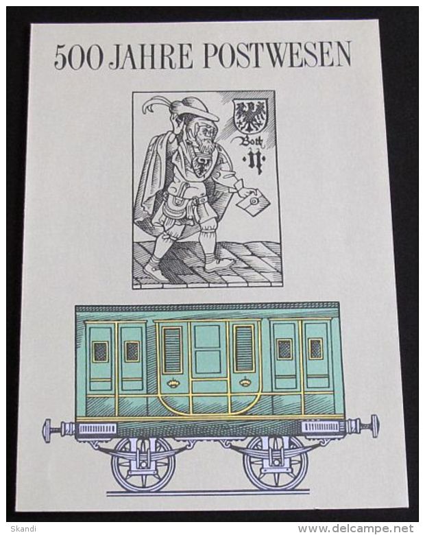 DDR 1990 ETB 1/1990 Mi-Nr. 3354/57 - 1e Jour – FDC (feuillets)