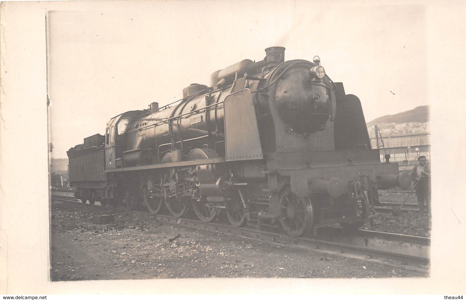 ¤¤  -   Carte-Photo D'une Locomotive Des Chemins De Fer De L'Etat N° 231-696  -  Train , Gare  - - Trenes