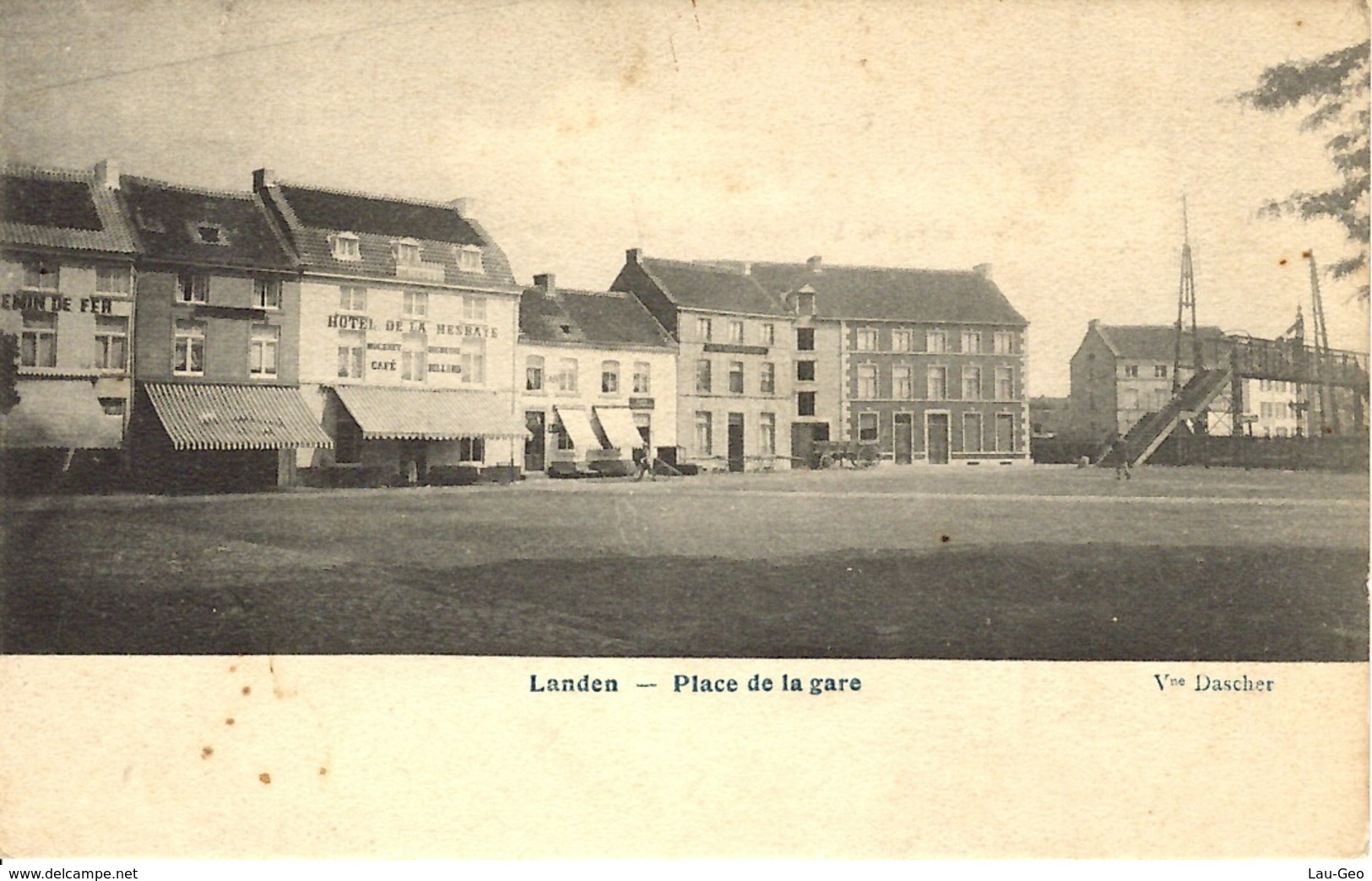 Landen. Place De La Gare. - Landen