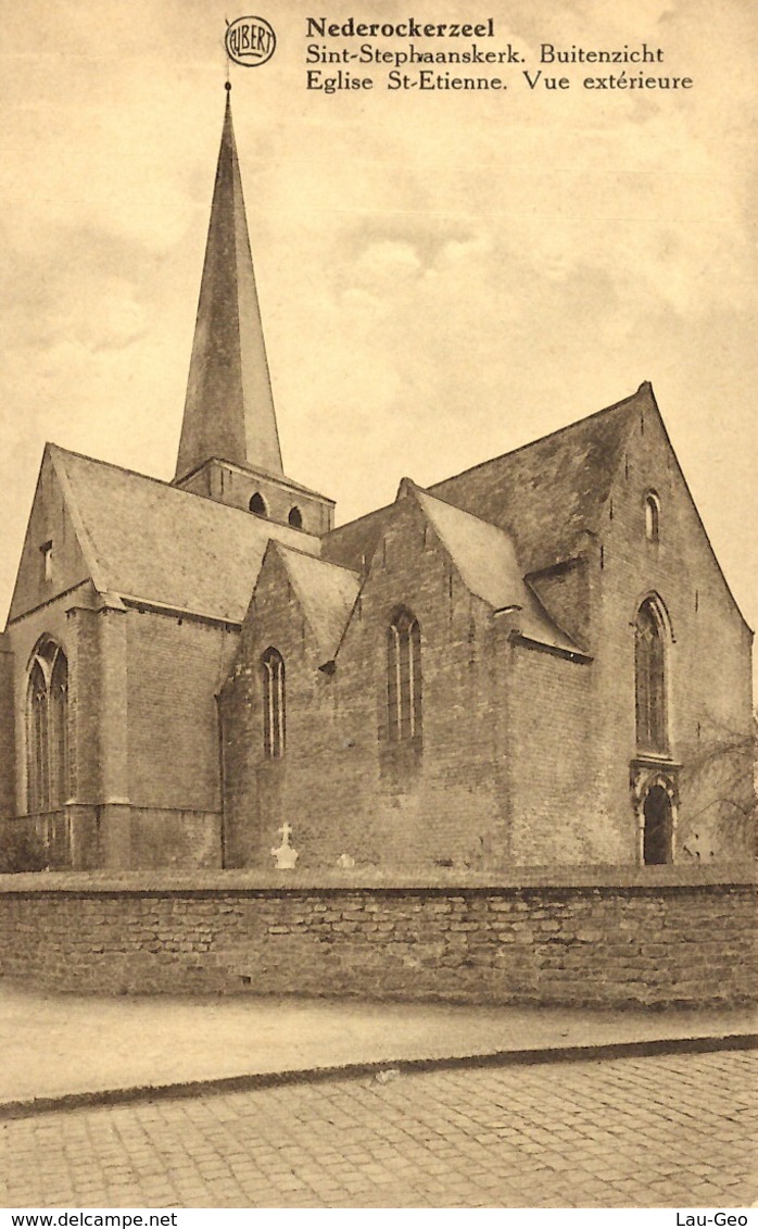 Nederockerzeel. Sint-Stephaanskerk. Buitenzicht. Eglise Saint-Etienne. Vue Extérieure. - Autres & Non Classés