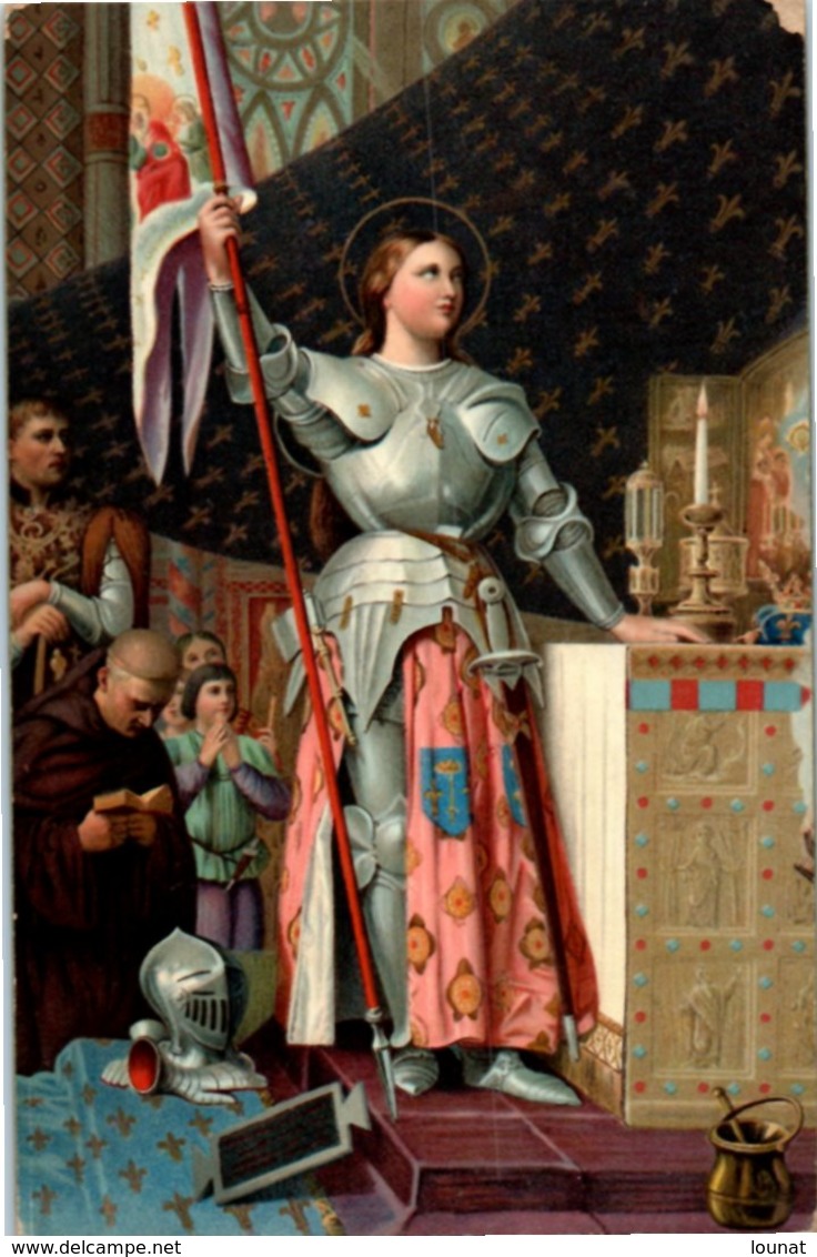 Histoire - Personnage - Jeanne D'arc Au Sacre De Charles VII- Jean Auguste DOM. INGRES , Né En 1780 à Montauban - Storia