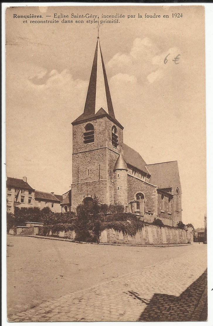RONQUIERES - Eglise Saint-Géry - Braine-le-Comte