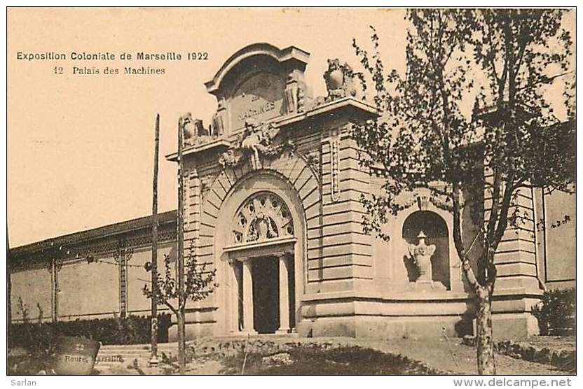 Exposition Coloniale , Palais Des Machines , * 228 40 - Weltausstellung Elektrizität 1908 U.a.
