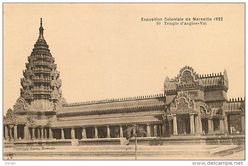 Exposition Coloniale , Le Temple D'Angkor Vat , * 228 41 - Exposition D'Electricité Et Autres