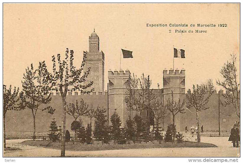 Exposition Coloniale , Palais Du Maroc , * 228 44 - Weltausstellung Elektrizität 1908 U.a.