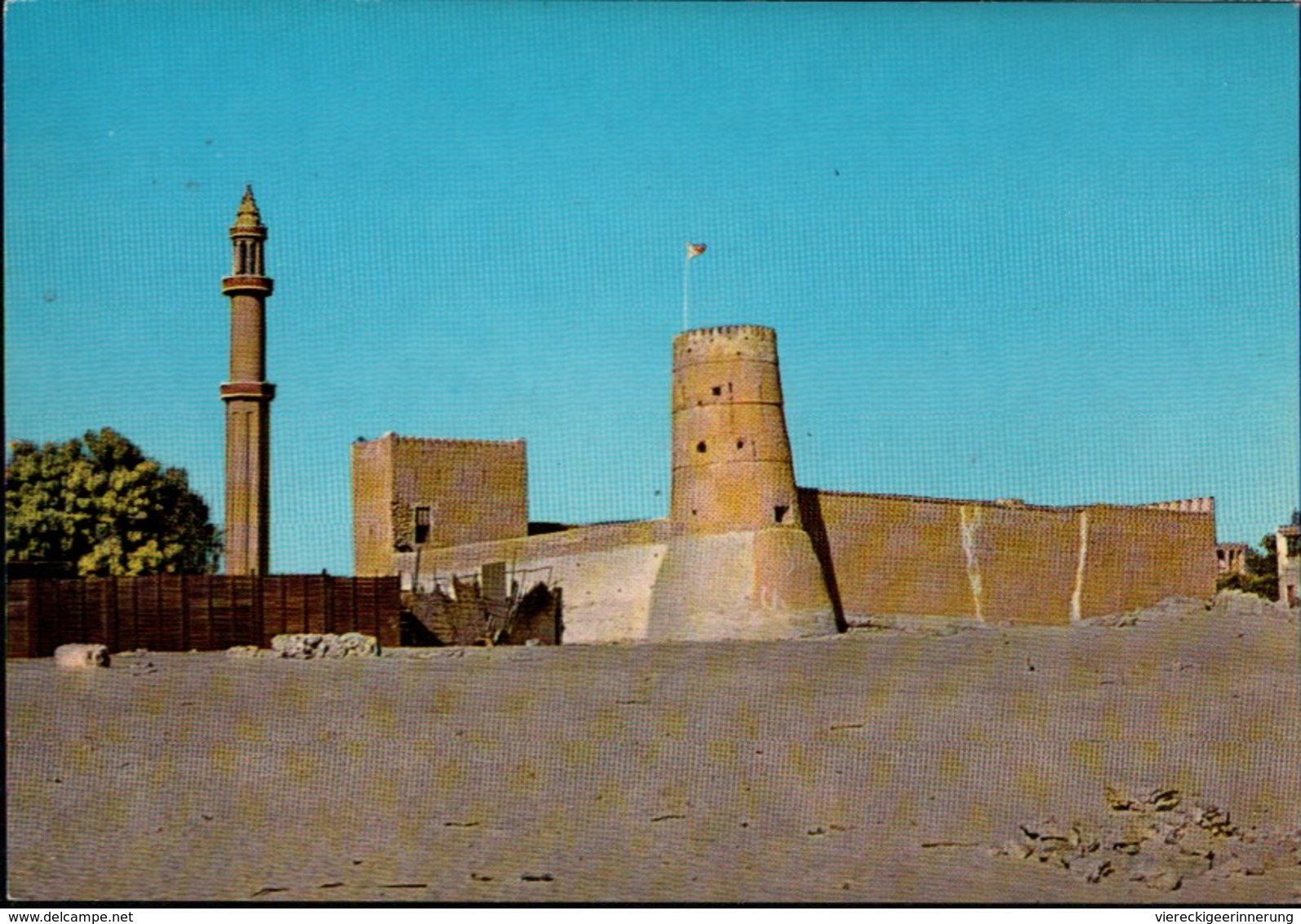 ! Ansichtskarte Dubai, Fortress, Festung, Trucial States, VAE - Ver. Arab. Emirate