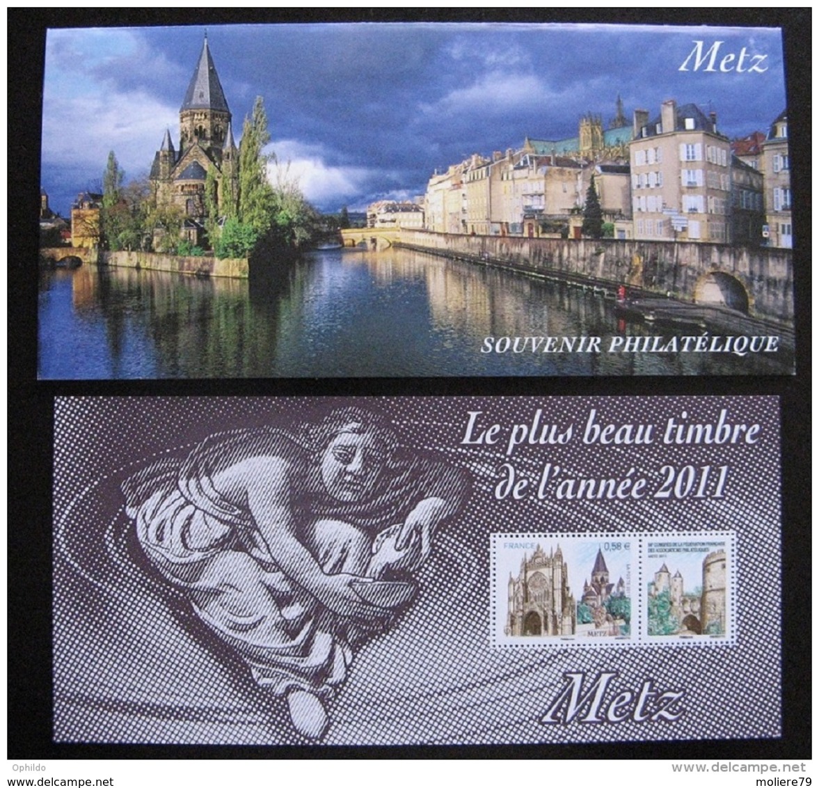 France Bloc Souvenir 75 * * TB Metz, Sous Blister - Blocs Souvenir