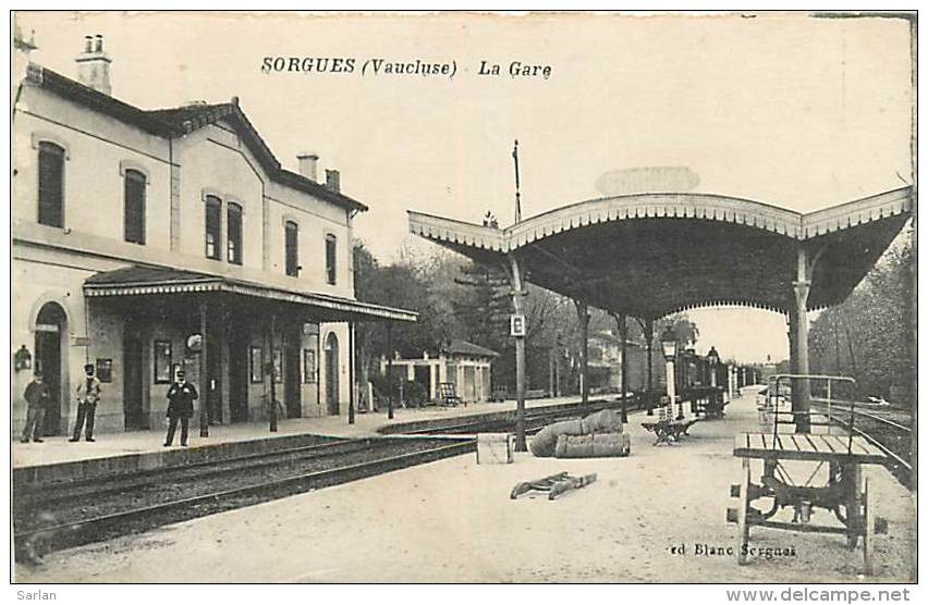 84 , SORGUES , La Gare , * 229 33 - Sorgues