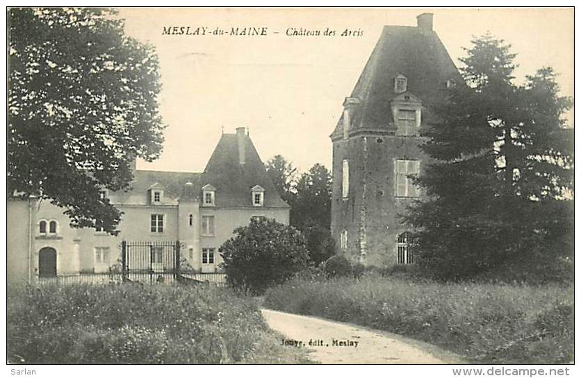 53 , MESLAY DU MAINE , Chateau Des Arcis , * 230 14 - Meslay Du Maine