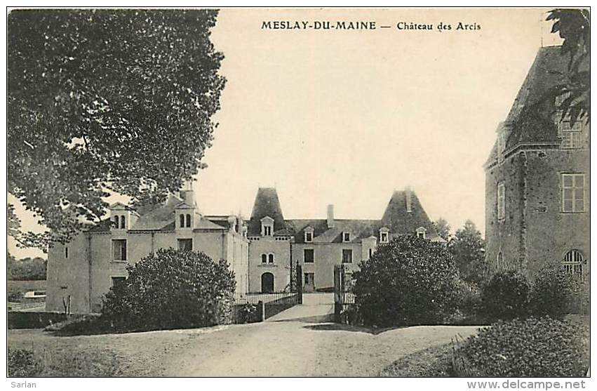 53 , MESLAY DU MAINE , Chateau Des Arcis , * 230 15 - Meslay Du Maine
