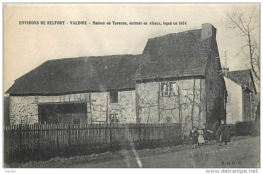 90 , VALDOIE , Maison Ou Logea Turenne En 1674 , * 230 96 - Valdoie