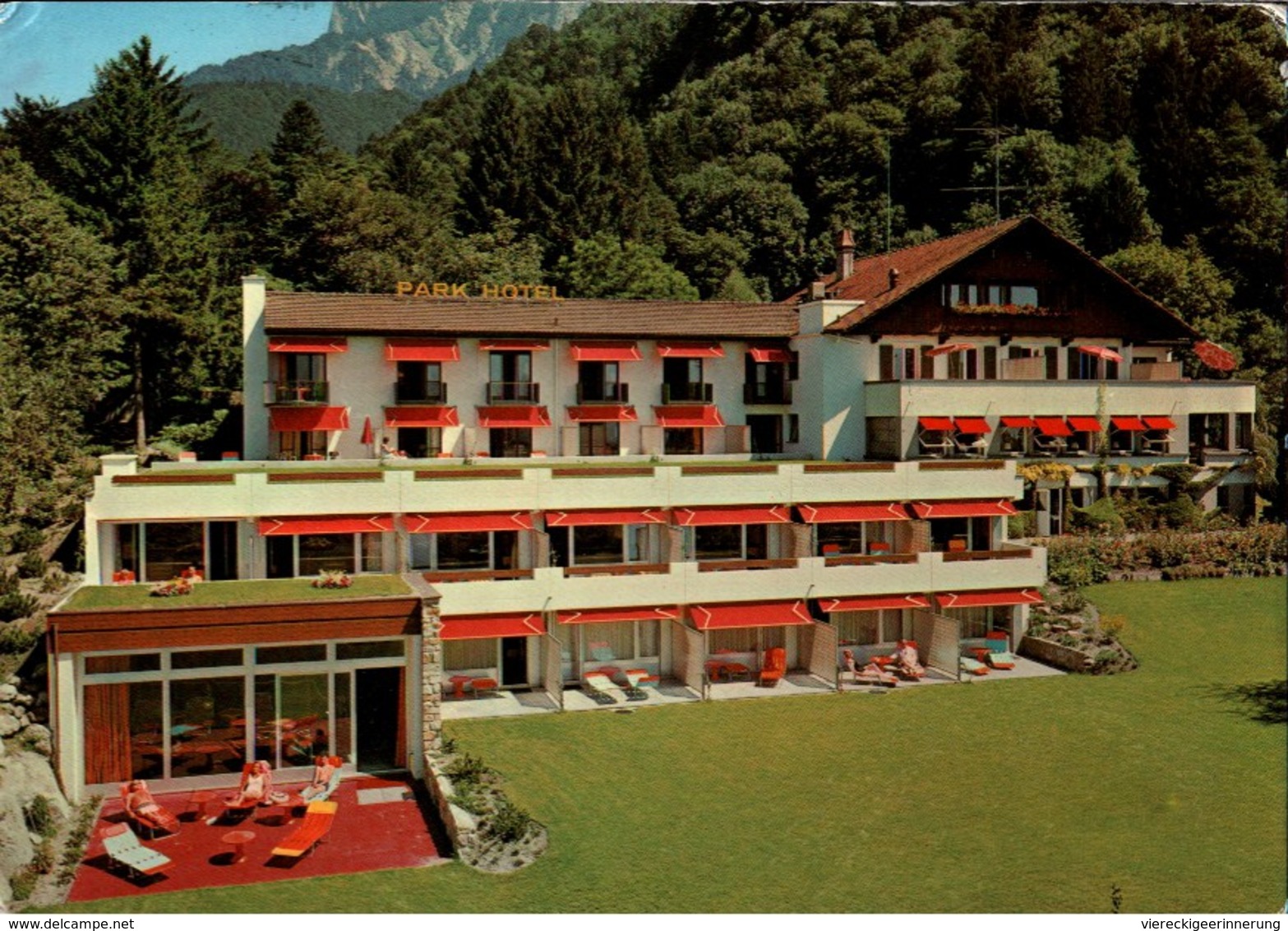 !  Ansichtskarte, Park Hotel Sonnenhof, Vaduz, Liechtenstein - Liechtenstein