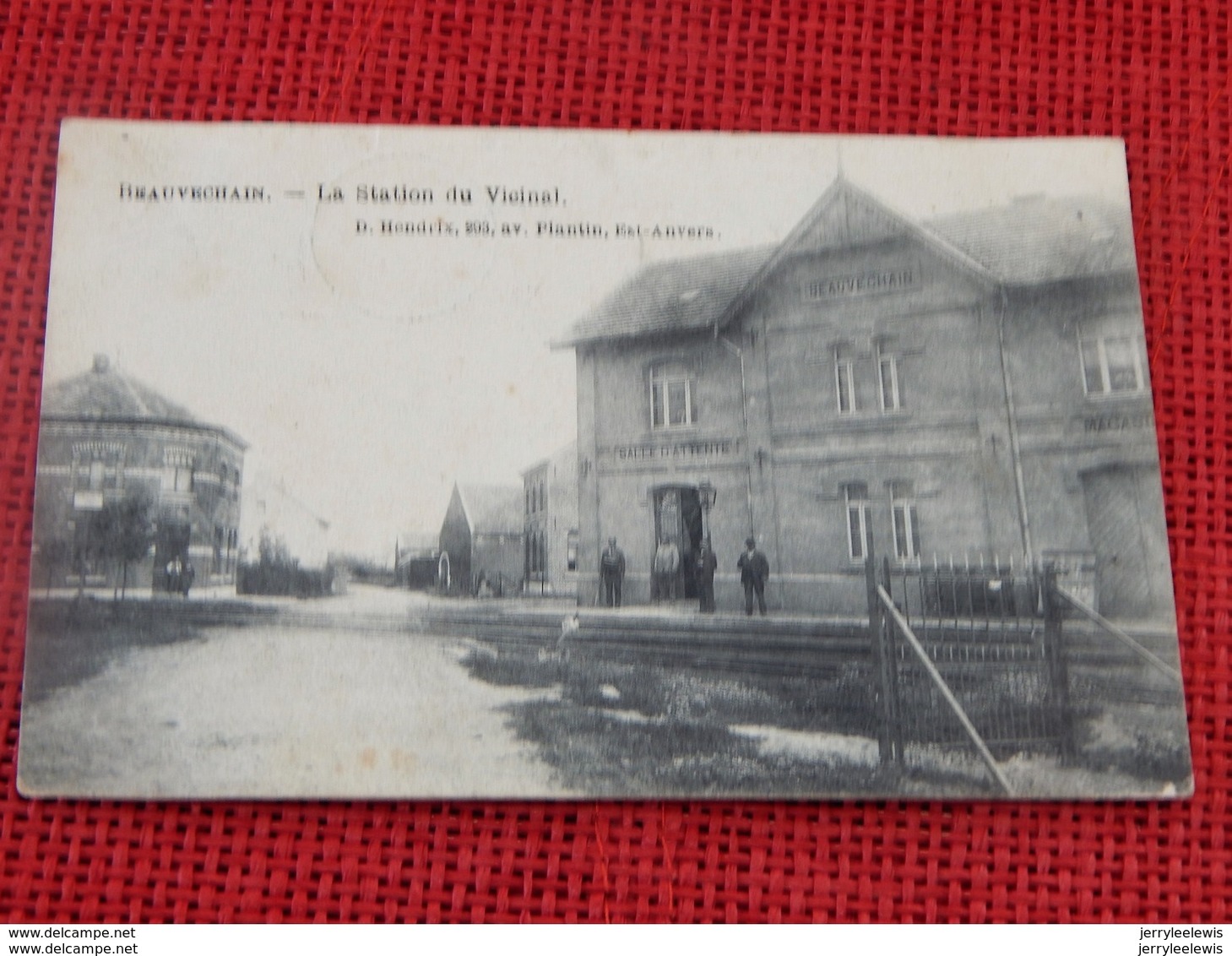 BEAUVECHAIN  -  La Station Du Vicinal  -  1909 - Beauvechain