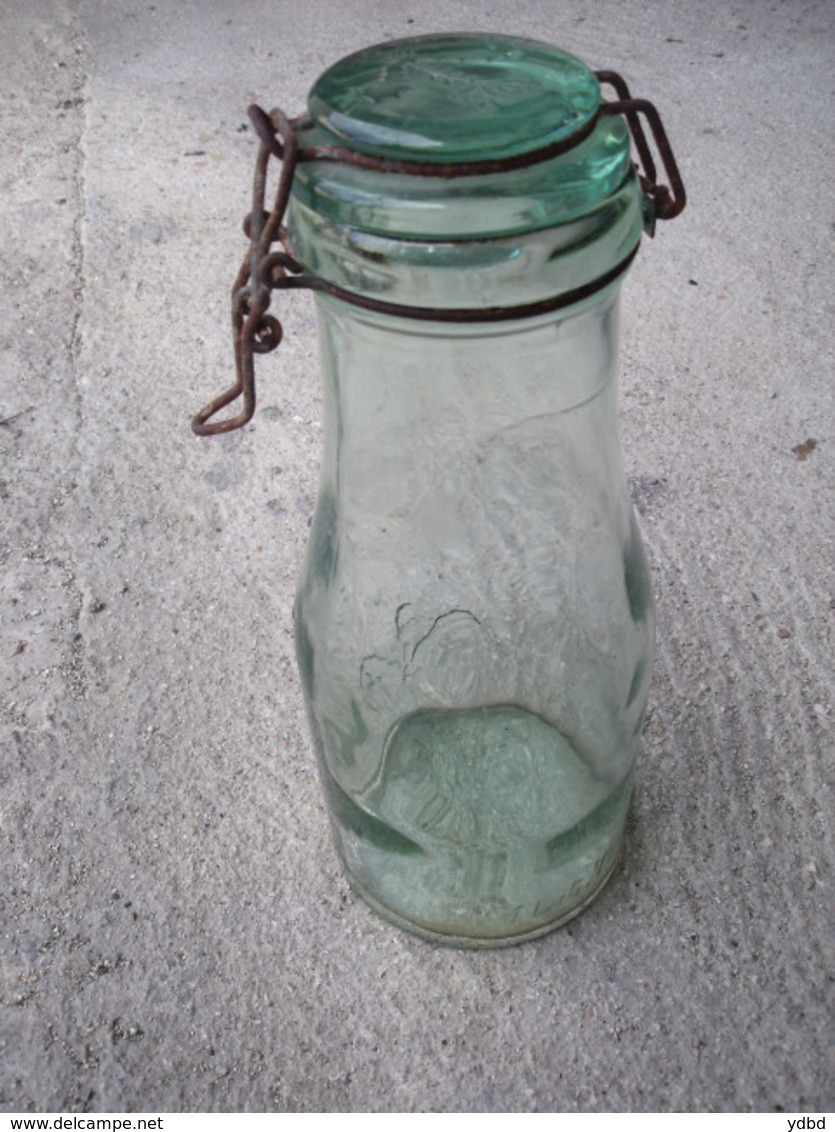 UNE ANCIENNE BOUTEILLE   BOCAL LA LORRAINE - Verre & Cristal