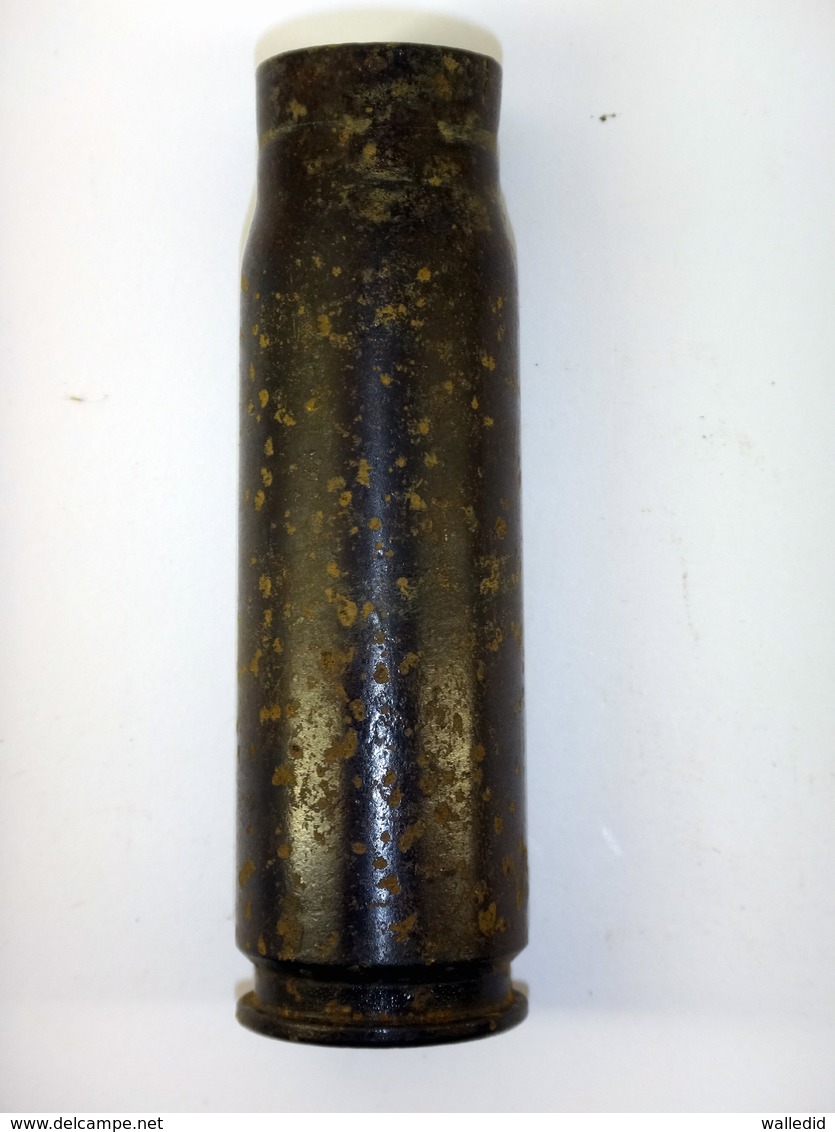 Douille D'obus De 2cm MG151 - 20 Mm En Acier 1943 - WW2 - Inerte - 1939-45