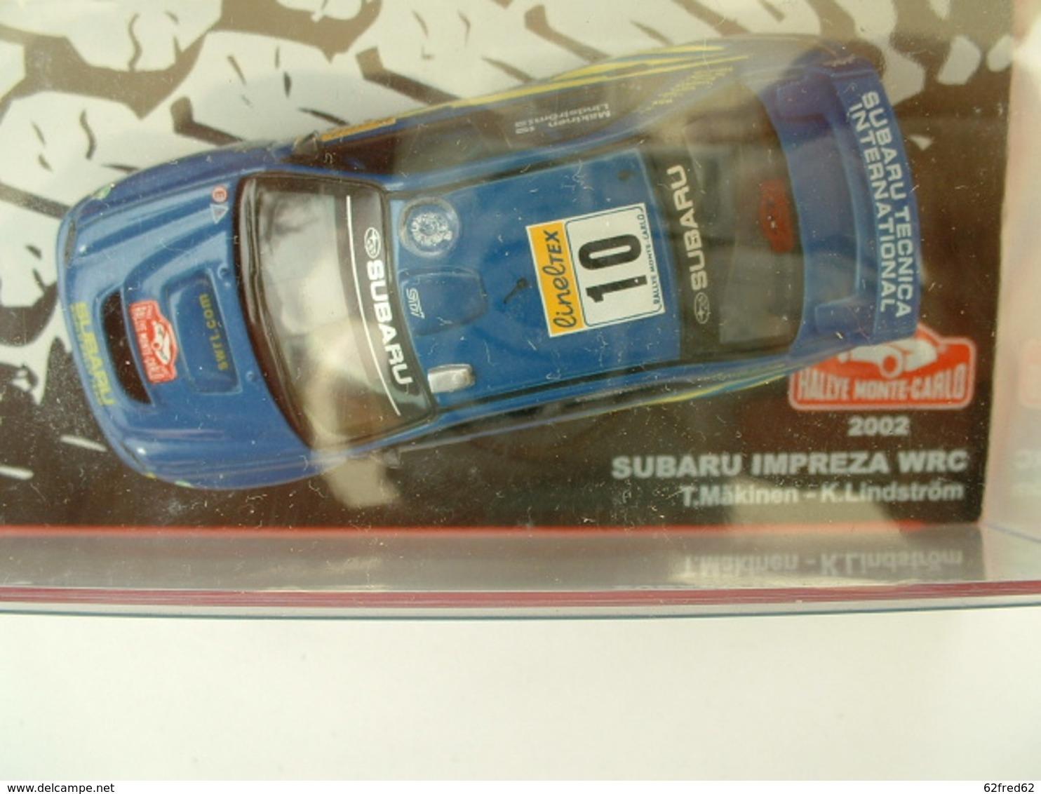 SUBARU IMPREZA WRC - RALLYE DE MONTE CARLO 2002 - MÄKINEN / LINDSTRÖM - ALTAYA IXO - 1/43éme - Ixo