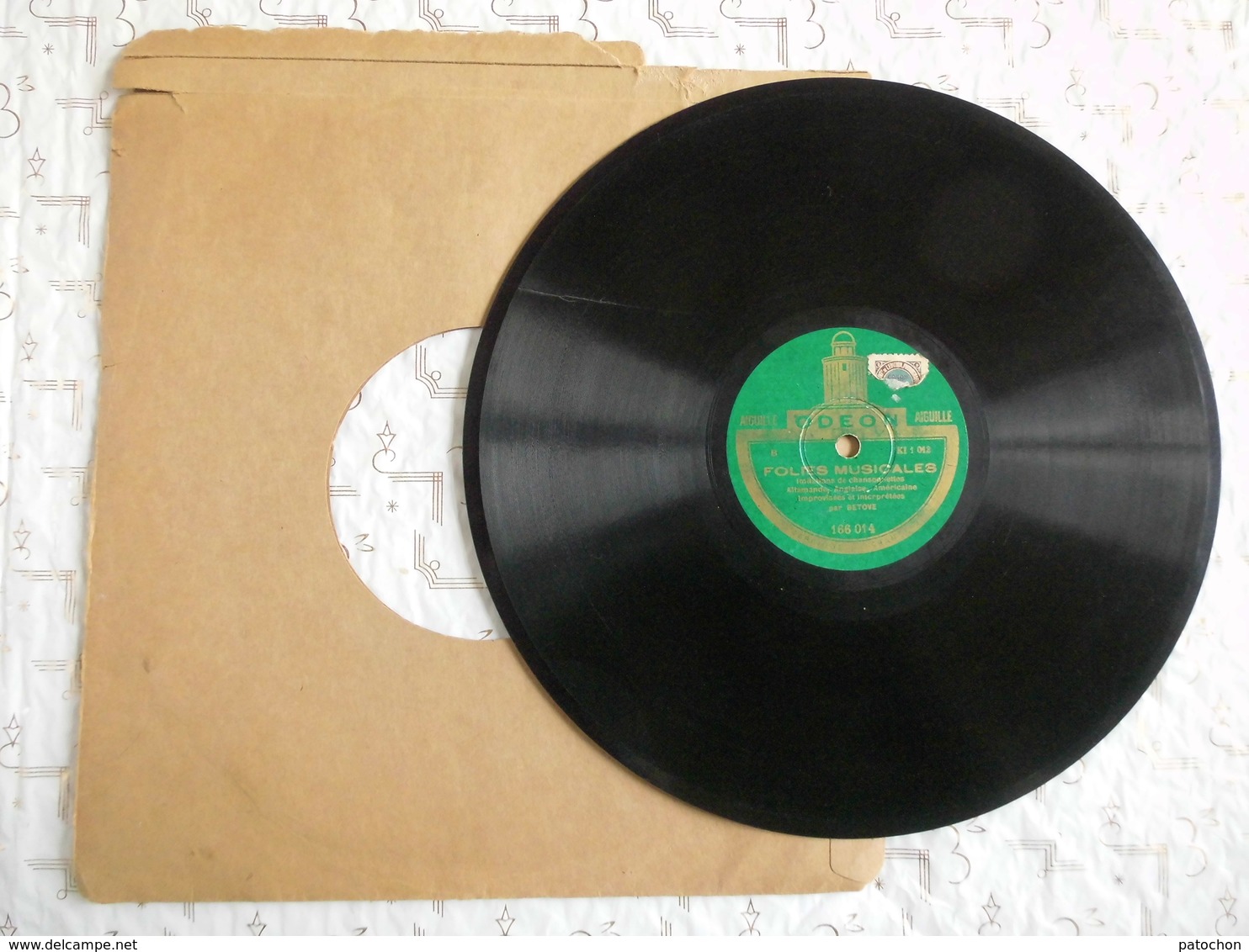 Vinyle LP 2x 78 Folies Musicales Betove & La Voix Des Chênes Goublier Noté Baryton Paris.! - 78 Rpm - Schellackplatten