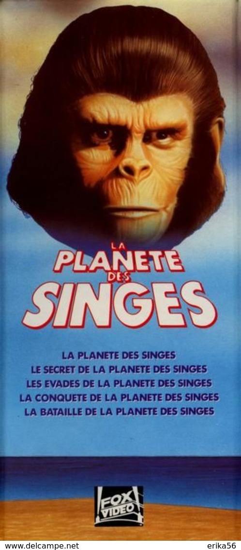 La Planète Des Singes Coffret 5  VHS - Sciencefiction En Fantasy