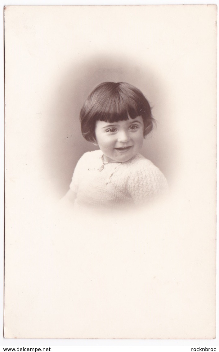 Ancienne Carte Photo Portrait Enfant - Persone Anonimi