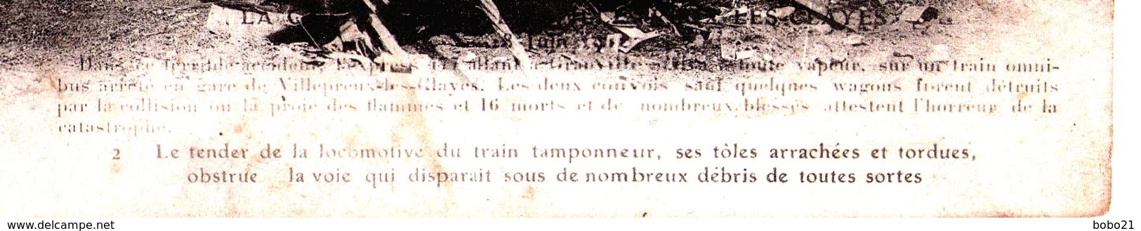 2310 - Villepreux Les Glayes ( 78 ) - Collision De Villepreux Les Glayes - Juin 1919 - E.L.D. - N°2 - - Villepreux