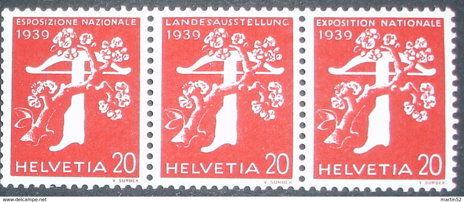 Schweiz Suisse Zusammendruck Se-tenant 1939: Zu Z27c Mi W24 ** MNH Mit Nummer Avec No O1190 (Zu CHF 48.00) - Coil Stamps