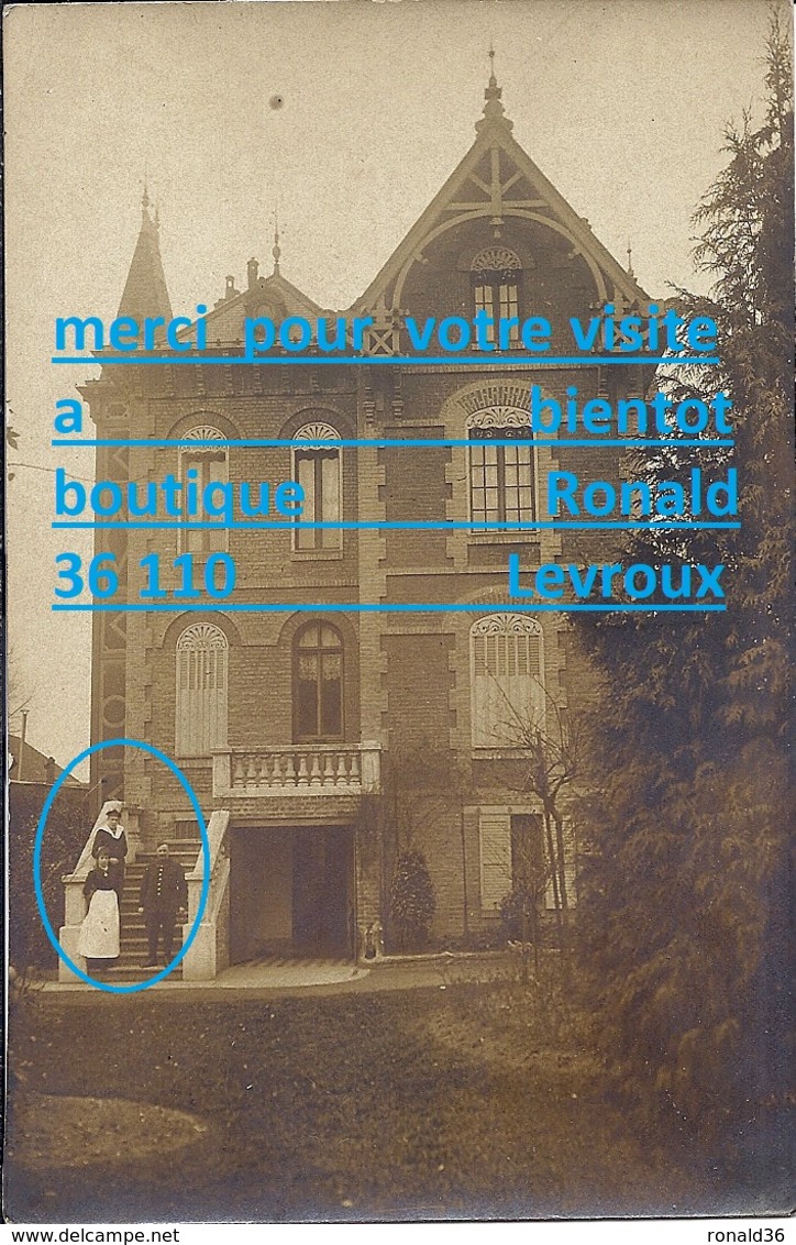 Cpp Propriété Belle Habitation Jardin Parc Portrait Henriette MOREL ? Adr A Ses Enfants 26 Rue Des Boucheries Landerneau - Genealogie