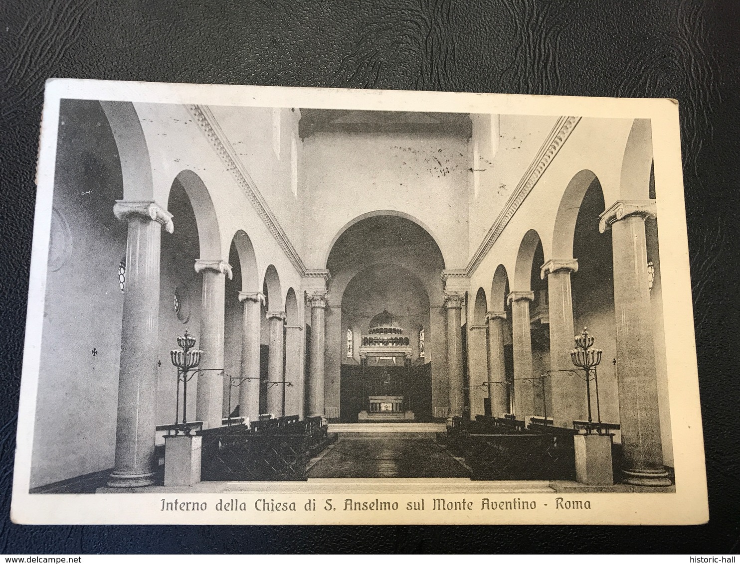 ROMA Interno Della Chiesa Di S. Anselmo Sul Monte Aventino - 1911 - Eglises