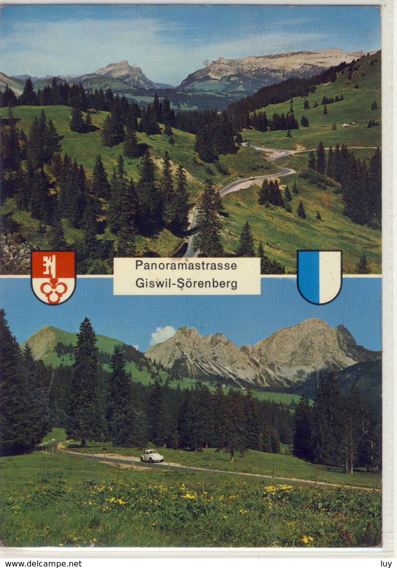 GISWIL SÖRENBERG PANORAMASTRASSE BLAUBENBÜELEN ALP JÄNZIMATT - Giswil