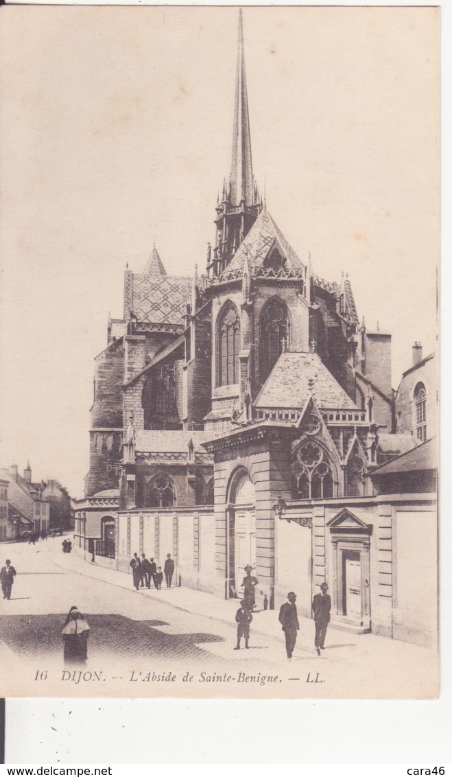 CPA - 18. DIJON - L'abside De Ste Bénigne - Dijon