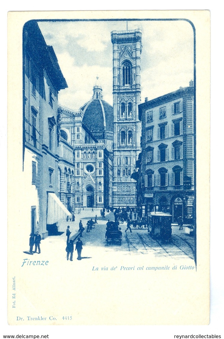 1900's, Italy, Firenze (Florence), Campanile Di Giotto. Printed Pc, Unused. - Firenze (Florence)