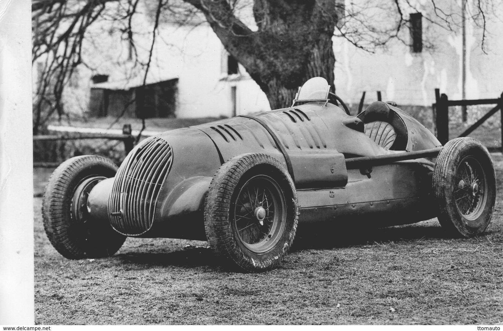 Maserati  -  Voiture De Course Ayant Pris Part Aux 24hr Du Mans Et Au Grand Prix D'Indianapolis    -  Carte Postale - Grand Prix / F1