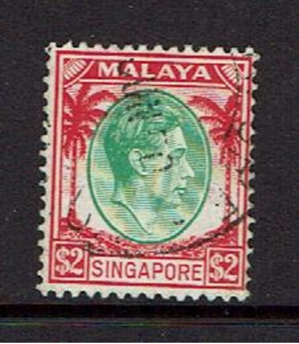 SINGAPORE...1948 ISSUES...Scott #19 - Singapore (...-1959)