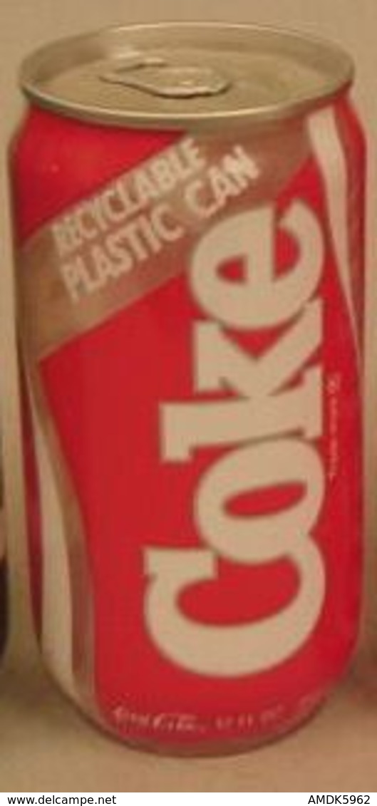 CAN-USA-1985-PLASTIC CAN - RECYCLABLE PLASTIC CAN - Blikken