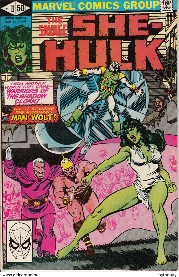 She-Hulk Vol. 1 No. 13 February 1981 Through The Crystal! - Marvel