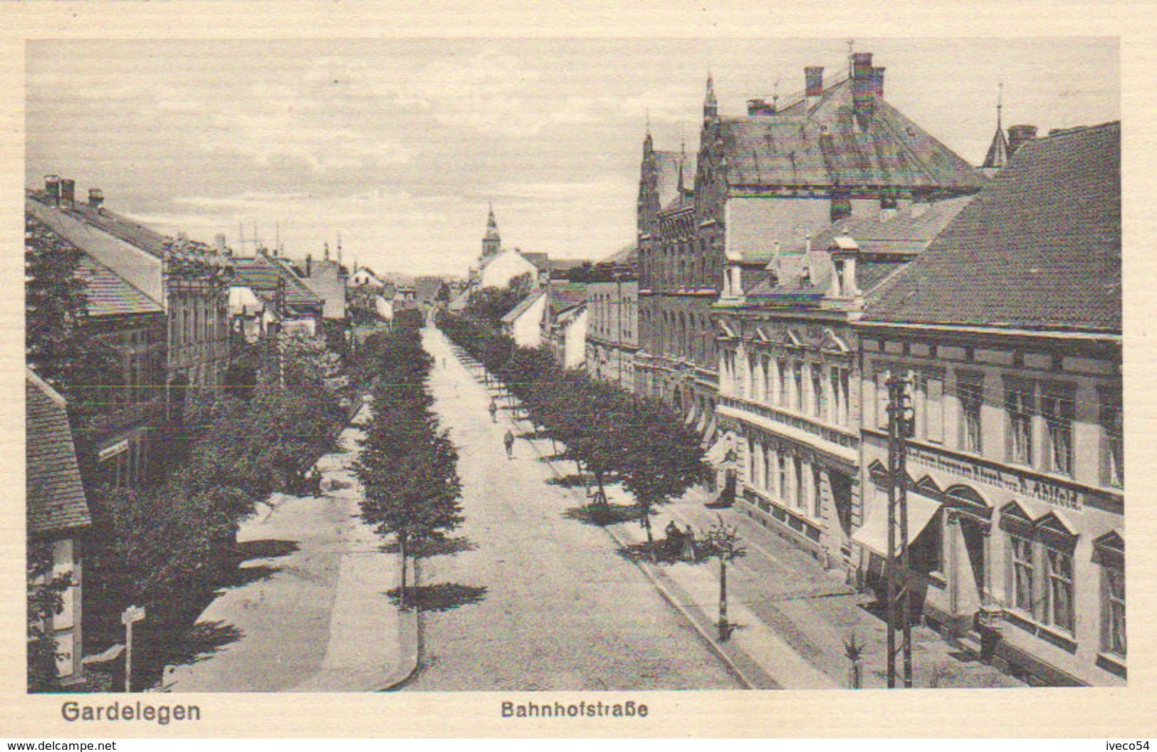 1915  Gardelegen " Bahnhofstrasse " - Gardelegen