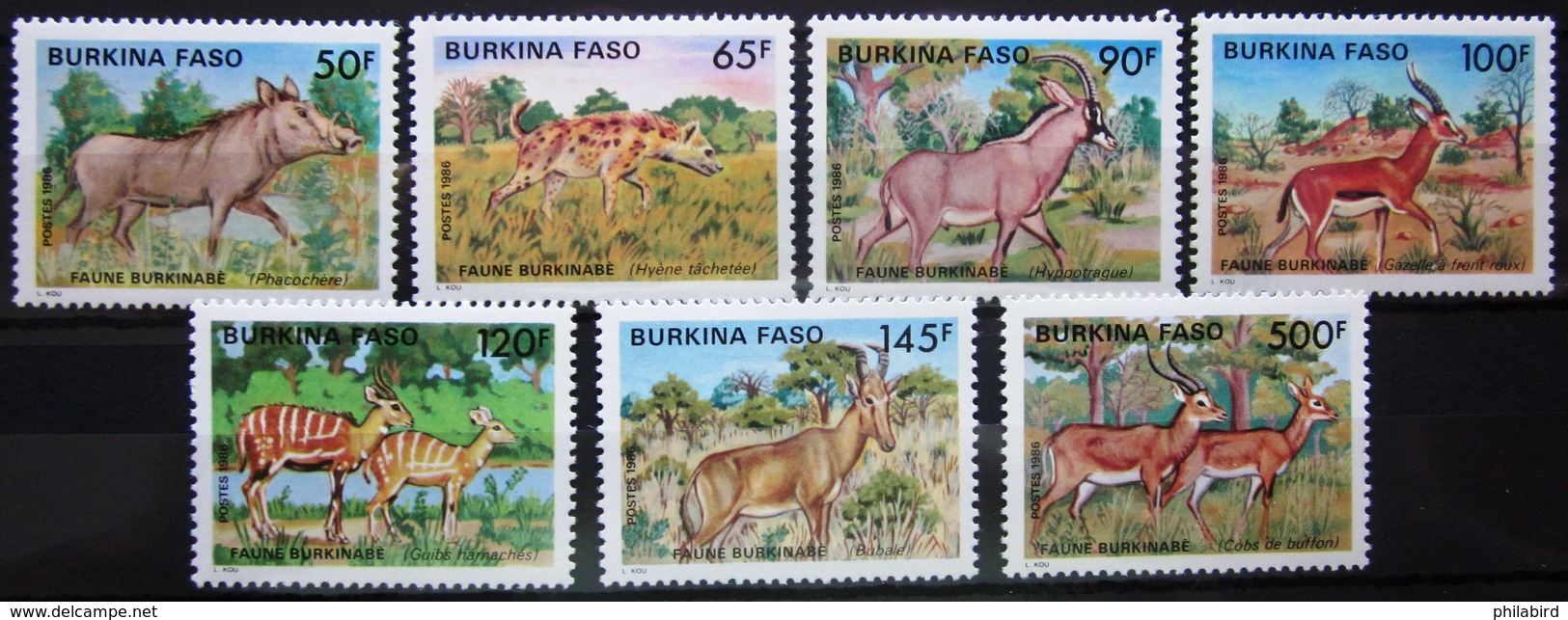 BURKINA FASO                N° 710/716                 NEUF** - Burkina Faso (1984-...)