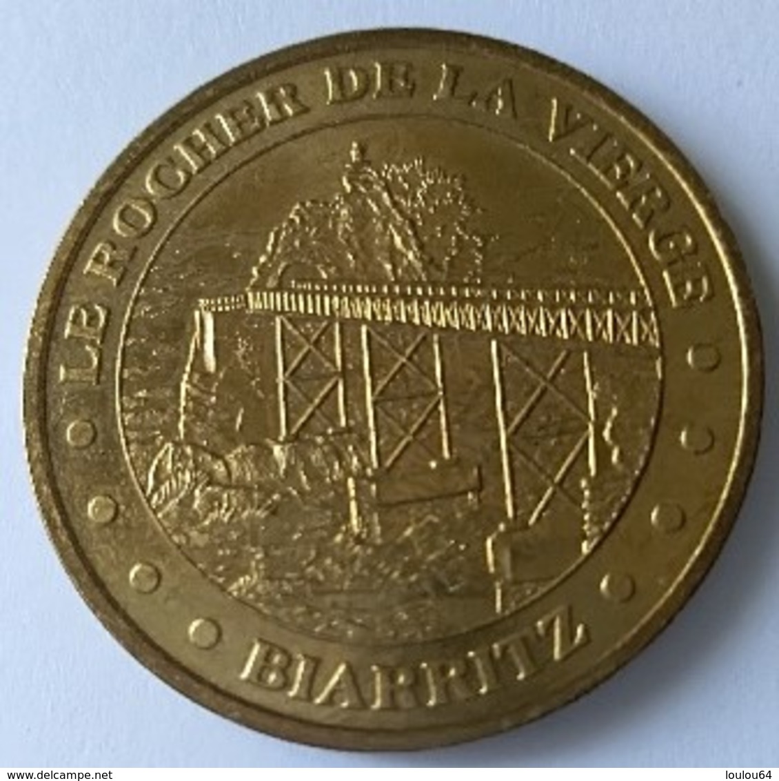 Médaille - Monnaie De Paris - Le Rocher De La Vierge - BIARRITZ - 2005 - - 2005