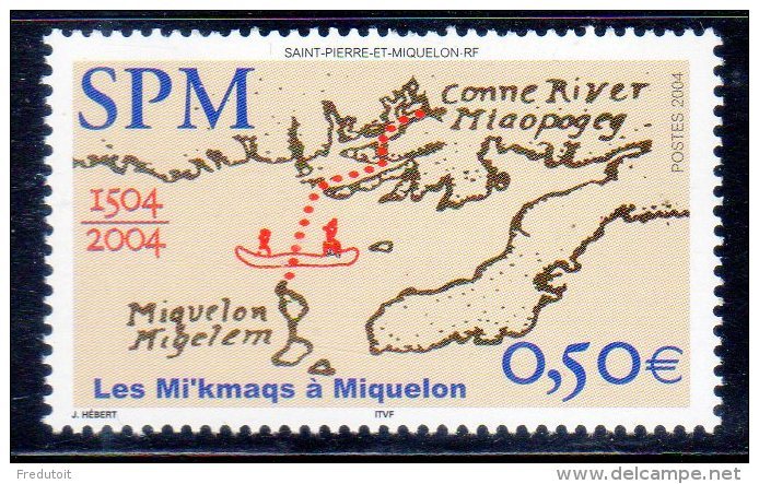 ST PIERRE ET MIQUELON - 2004 -   N° 818  ** - Nuevos