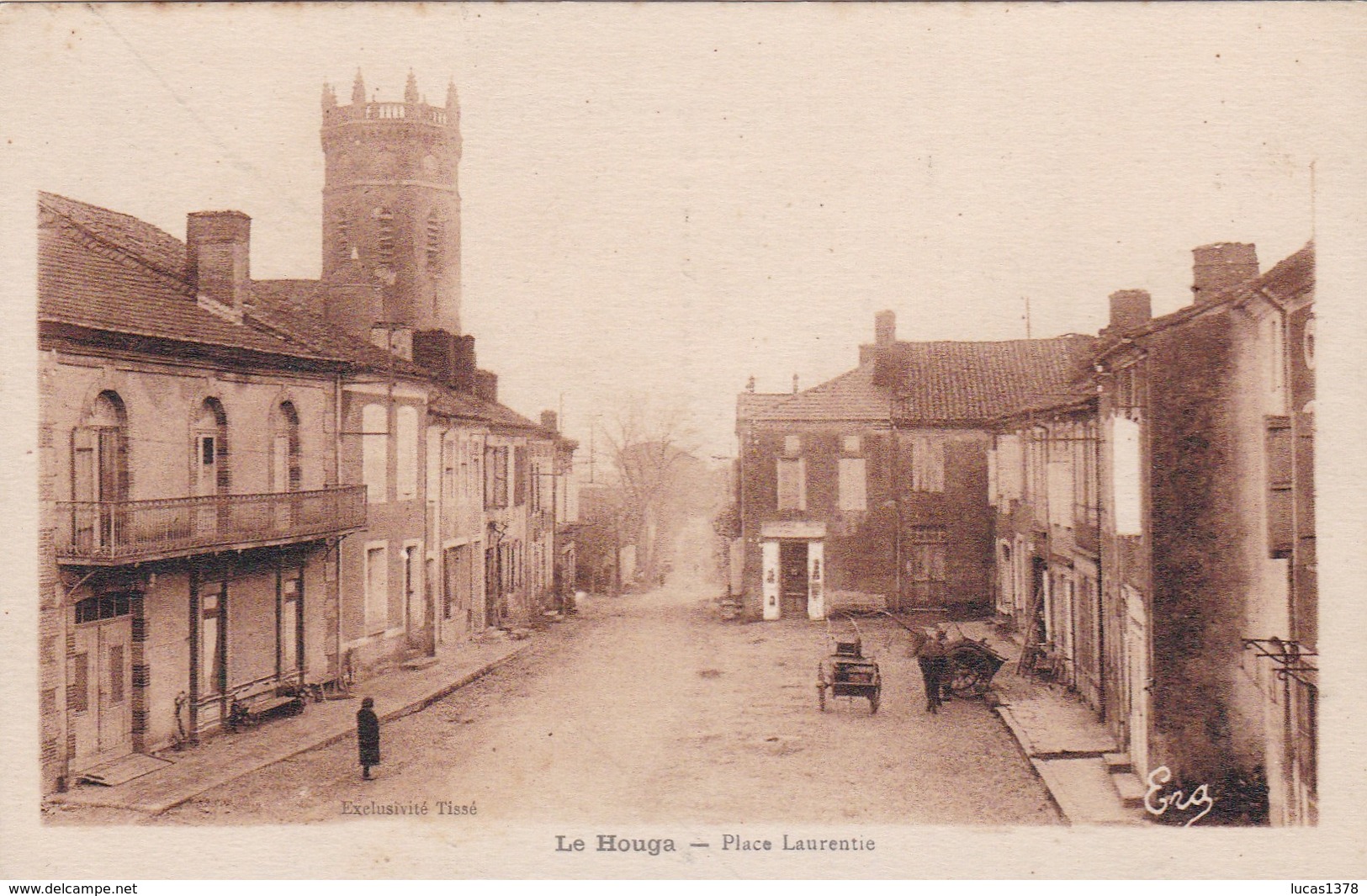 32 / LE HOUGA / PLACE LAURENTIE - Autres & Non Classés