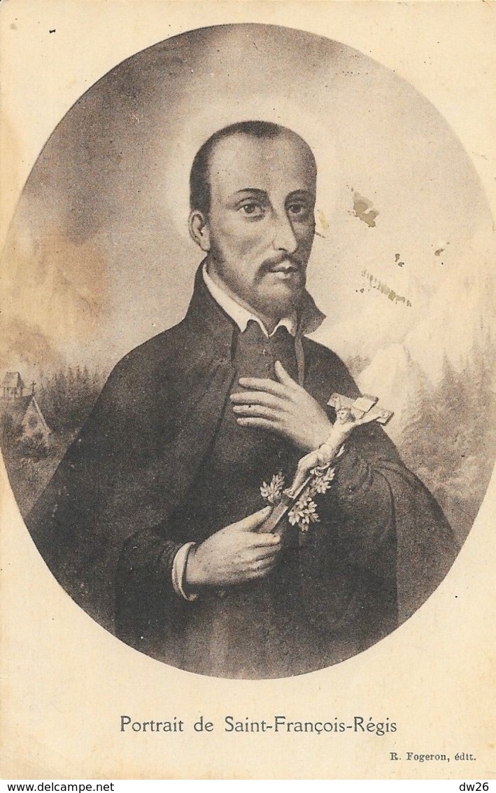 Portrait De St Saint-François-Régis - Edition R. Fogeron - Santi